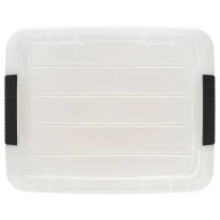 IRIS Stack & Pull™ Plastic Storage Boxes