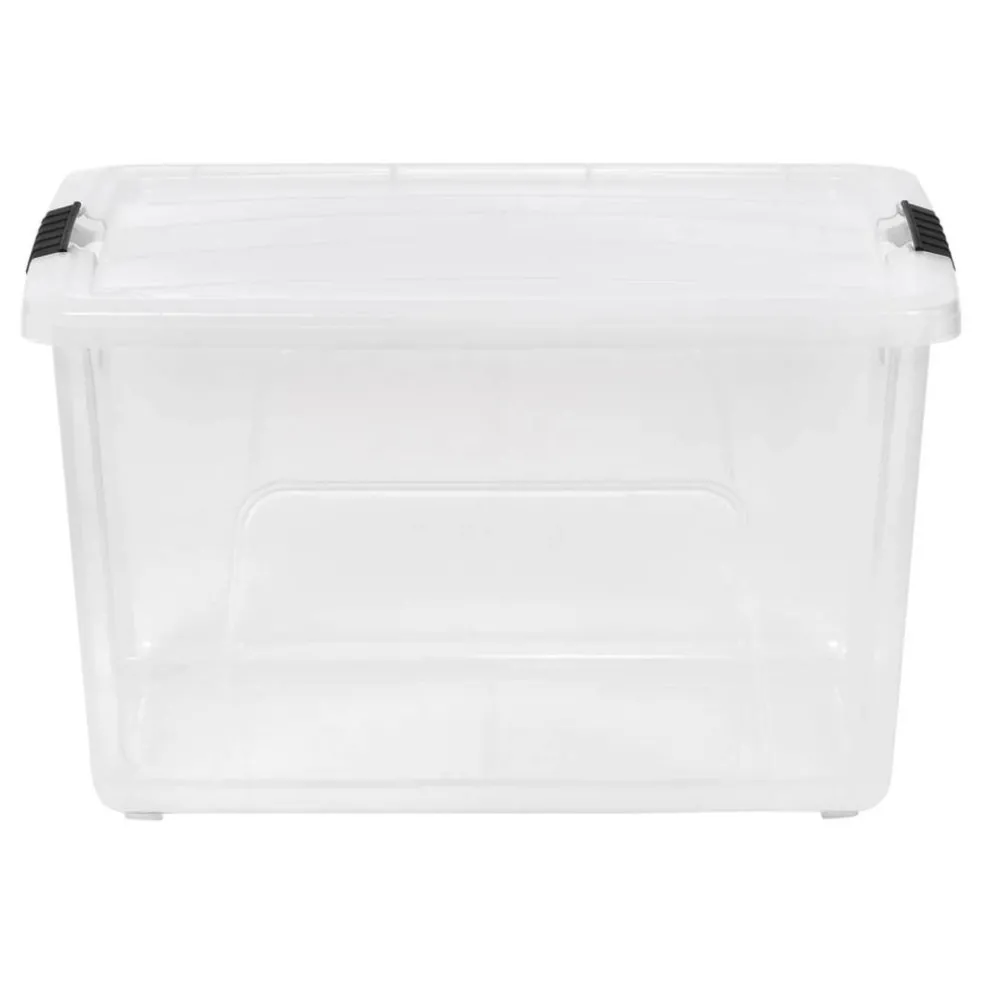IRIS Stack & Pull™ Plastic Storage Boxes