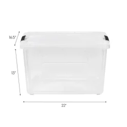 IRIS Stack & Pull™ Plastic Storage Boxes