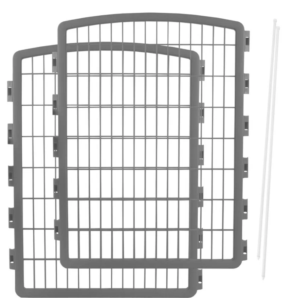 IRIS USA 2 Add on Panels for 24/34"H Pet Playpen