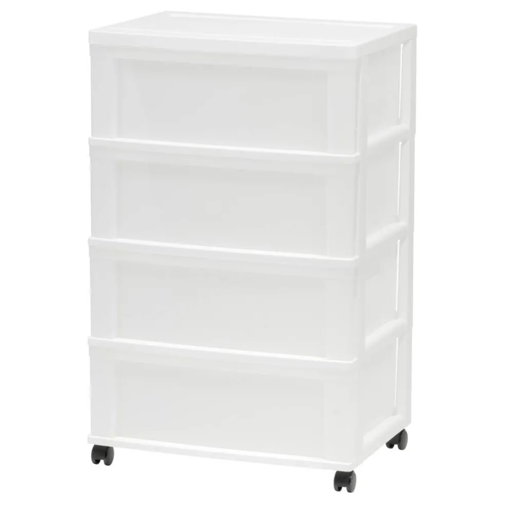 IRIS USA Plastic Storage Drawers Container Organizer for Clothes