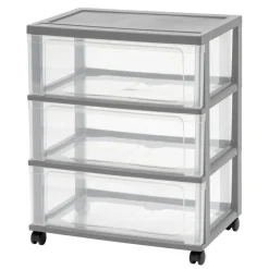 IRIS USA Plastic Storage Drawers Container Organizer for Clothes