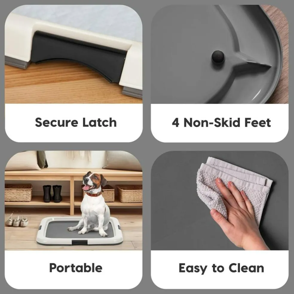 IRIS USA Square Pet Training Pad Holder
