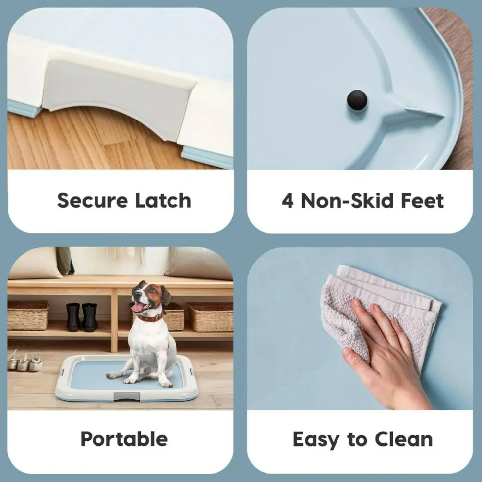 IRIS USA Square Pet Training Pad Holder
