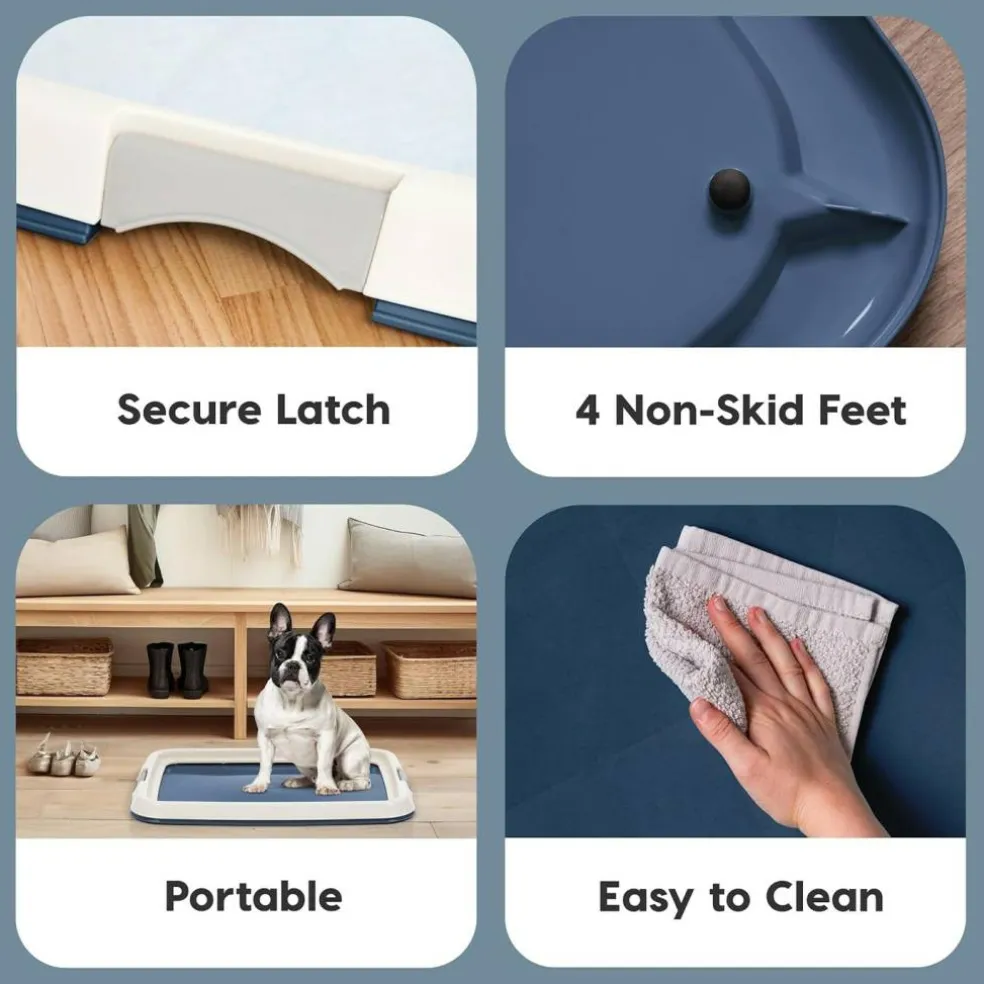 IRIS USA Square Pet Training Pad Holder