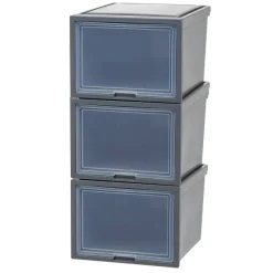 IRIS USA Stackable Plastic Storage Chest