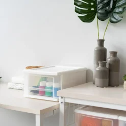 IRIS USA Stackable Plastic Storage Chest