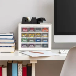 IRIS USA Stackable Storage Cabinet for Hardware Crafts, Small Parts Organizer Drawer, Compartment