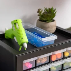 IRIS USA Stackable Storage Cabinet for Hardware Crafts, Small Parts Organizer Drawer, Compartment