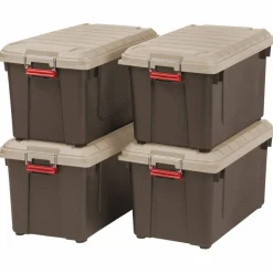 Iris® WeatherPro⢠Store-It-All 82qt. Tote, 4ct.