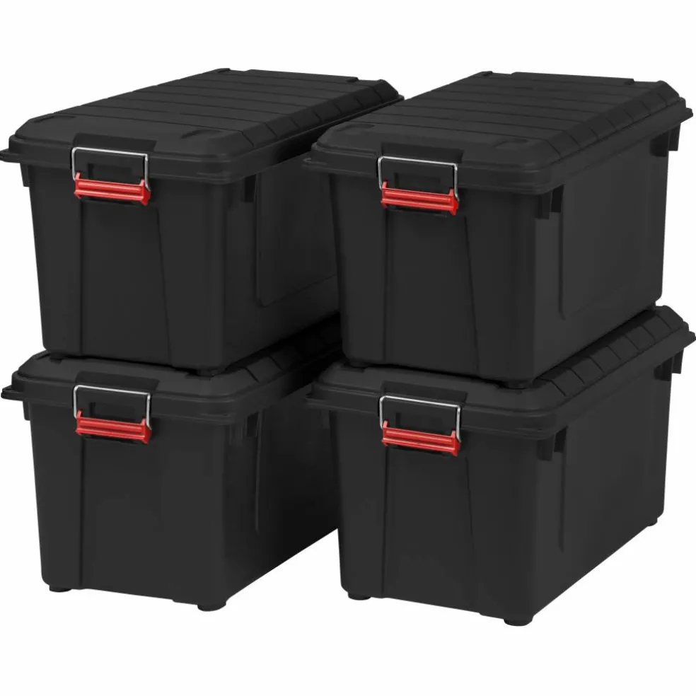 Iris® WeatherPro™ Store-It-All 82qt. Tote, 4ct.