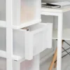 IRIS White 4-Drawer Medium Cart With Organizer Top