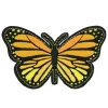 Iron-On & Adhesive Butterfly Embroidered Patch by Make Market®