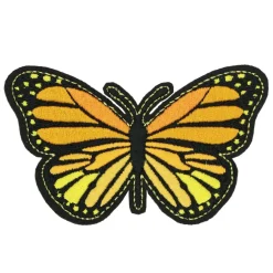 Iron-On & Adhesive Butterfly Embroidered Patch by Make Market®