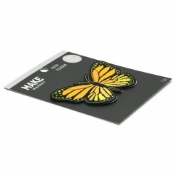 Iron-On & Adhesive Butterfly Embroidered Patch by Make Market®