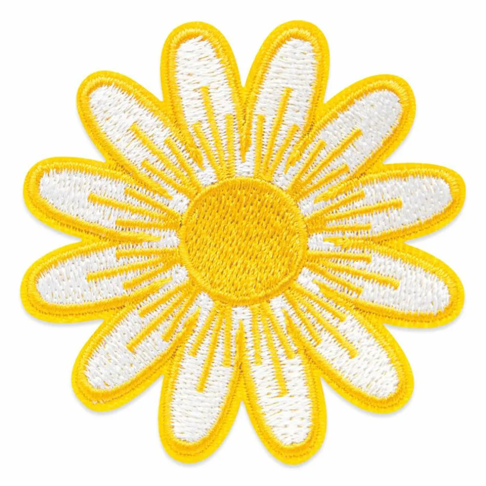Iron-On & Adhesive Daisy Patch by Make Market®