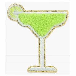 Iron-On & Adhesive Green Margarita Patch by Make Market®
