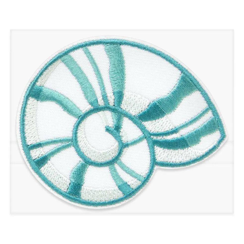 Iron-On & Adhesive Seashell Patch by Make Market®