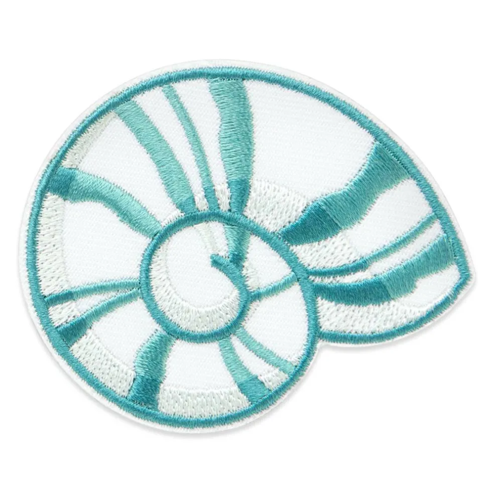 Iron-On & Adhesive Seashell Patch by Make Market®