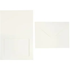 Ivory Frame Cards & Envelopes by Recollectionsâ„¢, 4.25" x 5.5"