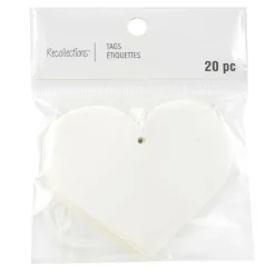 Ivory Heart Tags by Recollections™