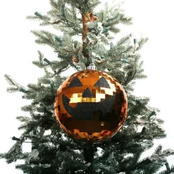 7.8" Jack-O'-Lantern Ball Halloween Ornament by Ashland®