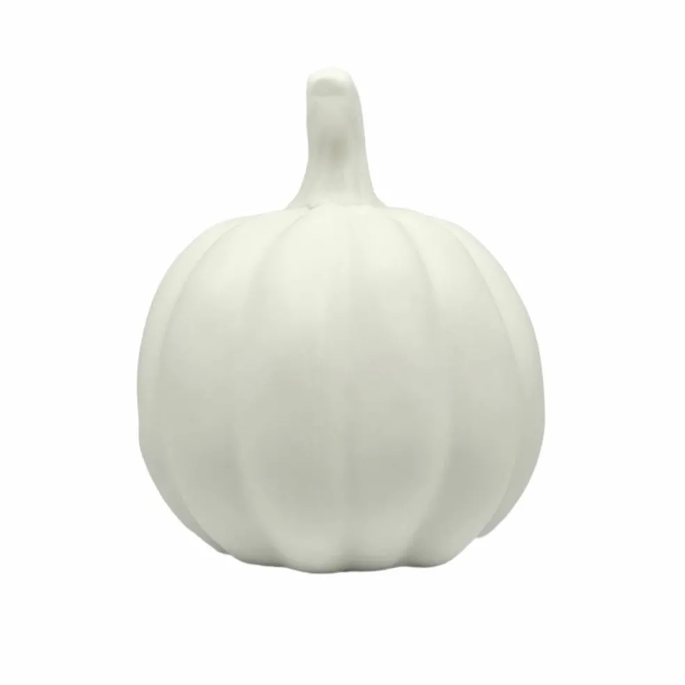 7.25" Jack-o'-Lantern DIY Ceramic LED Décor by Make Market®