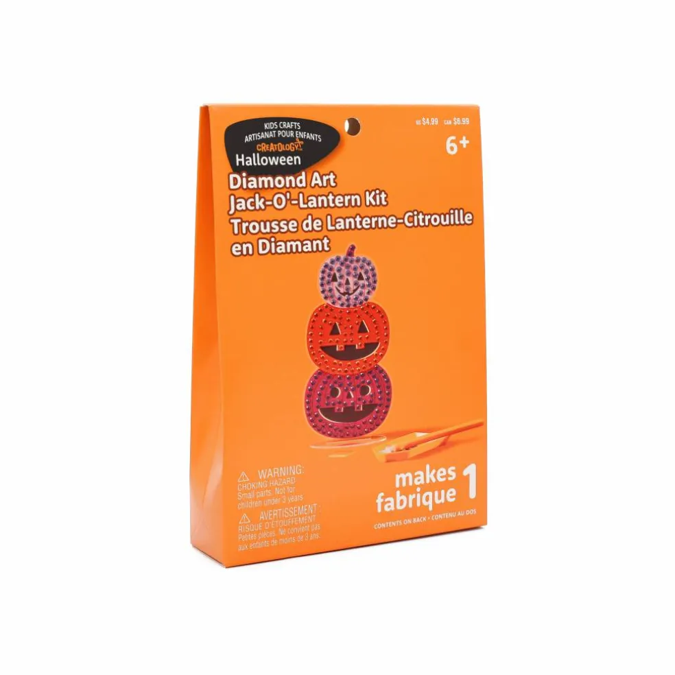 Jack-o'-Lantern Figure Diamond Art Kit by Creatology™