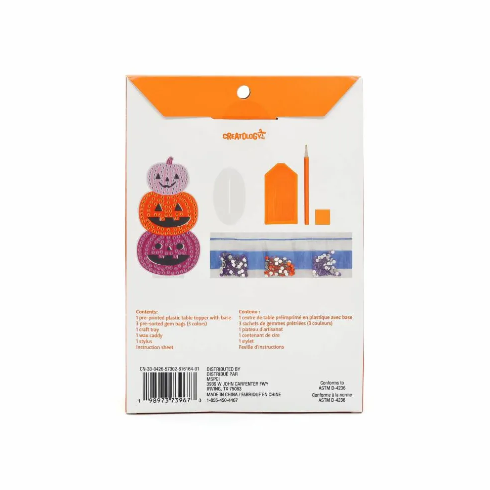 Jack-o'-Lantern Figure Diamond Art Kit by Creatology™
