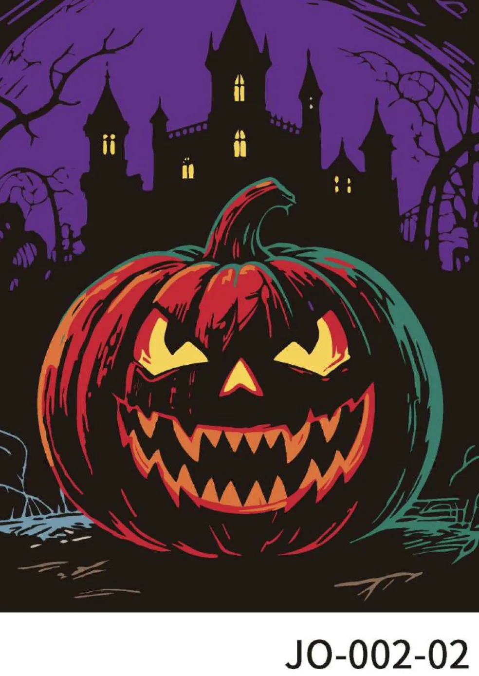 Jack-o'-Lanterns Paint Marker-by-Number Kit by Artist's Loft®
