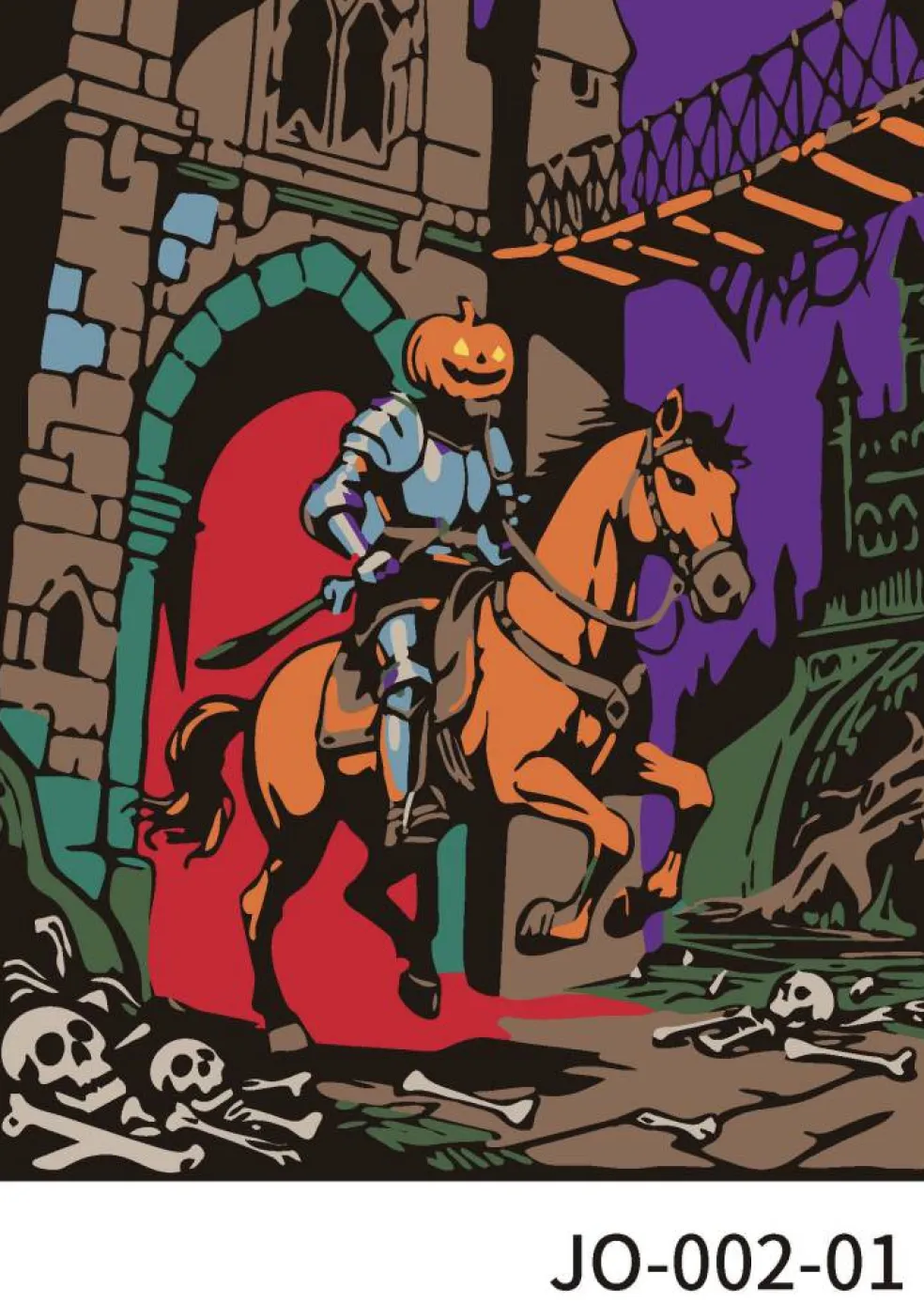 Jack-o'-Lanterns Paint Marker-by-Number Kit by Artist's Loft®