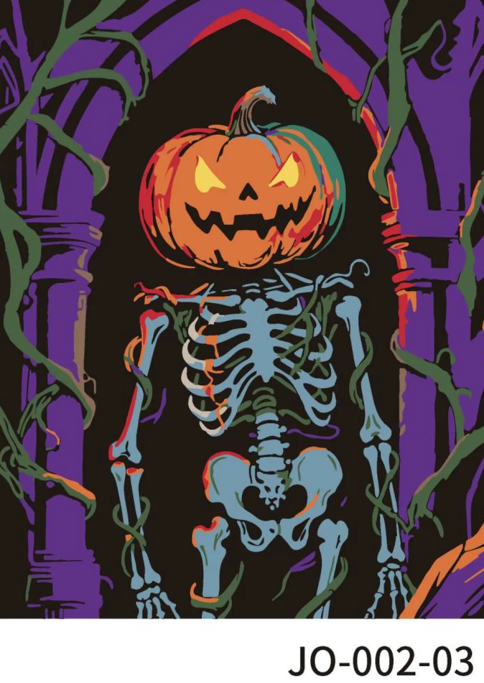 Jack-o'-Lanterns Paint Marker-by-Number Kit by Artist's Loft®