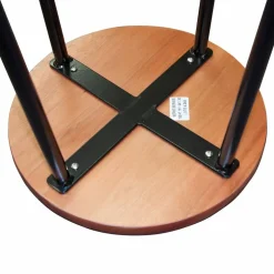 Jack Richeson 30" Round Top Steel & Lyptus Wood Stool