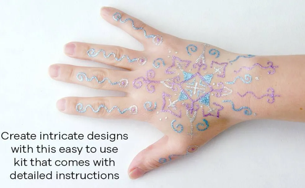 Jacquard Glitter Body Art Kit