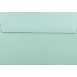 JAM Paper A9 Aqua Blue Invitation Envelopes