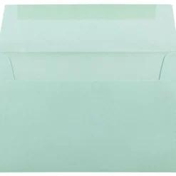 JAM Paper A9 Aqua Blue Invitation Envelopes
