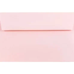 JAM Paper A2 Baby Pink Pastel Invitation Envelopes