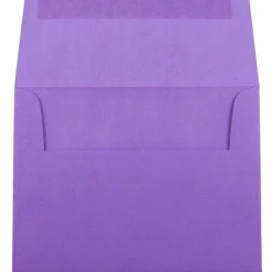 JAM Paper A2 Colored Invitation Envelopes, 50ct.
