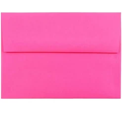 JAM Paper A6 Colored Invitation Envelopes, 50ct.