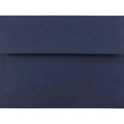 JAM Paper A7 Navy Blue Premium Invitation Envelopes