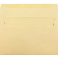JAM Paper A10 Parchment Invitation Envelopes, 50ct.