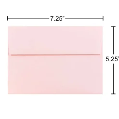 JAM Paper A7 Premium Invitation Envelopes, 50ct.