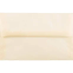JAM Paper A10 Translucent Vellum Invitation Envelopes, 25ct.