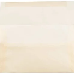 JAM Paper A10 Translucent Vellum Invitation Envelopes, 50ct.