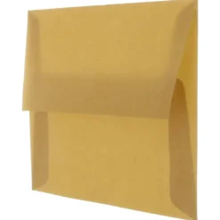 JAM Paper A10 Translucent Vellum Invitation Envelopes, 50ct.