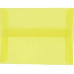 JAM Paper A2 Translucent Vellum Invitation Envelopes, 50ct.