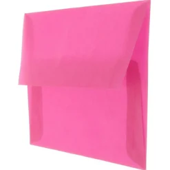 JAM Paper A2 Translucent Vellum Invitation Envelopes, 50ct.