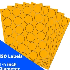 JAM Paper Circle Label Stickers