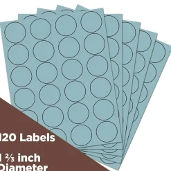 JAM Paper Circle Label Stickers