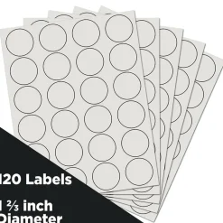 JAM Paper Circle Label Stickers
